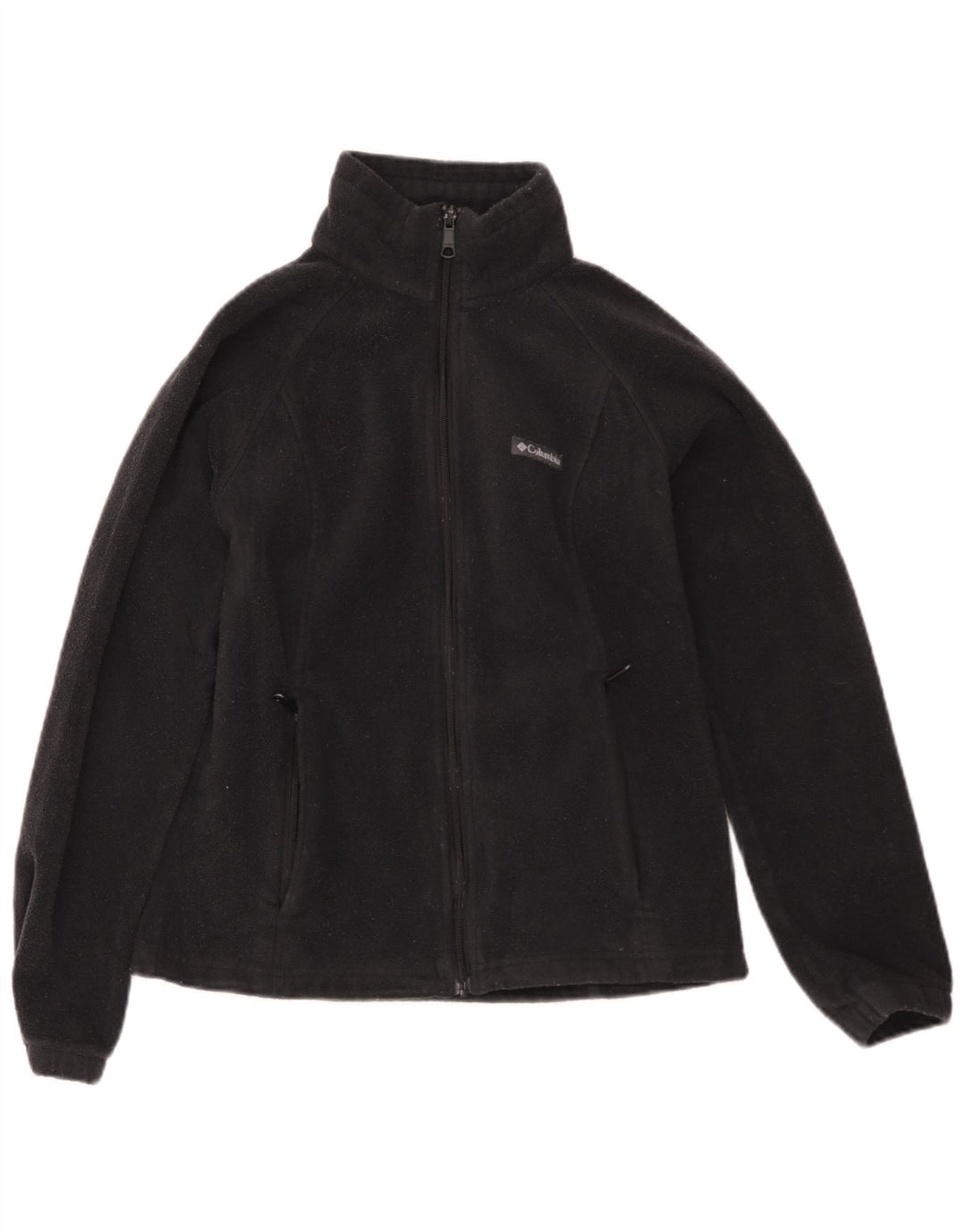 Jaqueta de lã feminina Columbia UK 12 poliéster preto médio