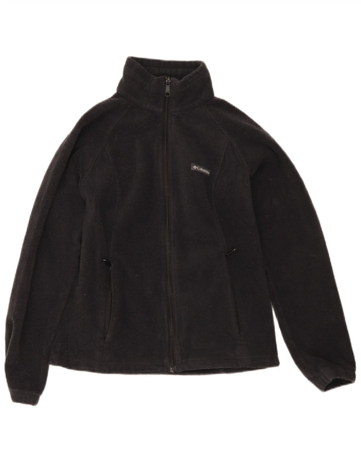 Jaqueta de lã feminina Columbia UK 12 poliéster preto médio