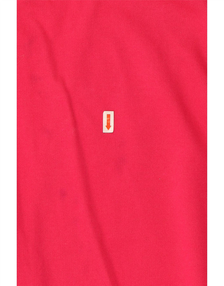FILA Womens Sleeveless Cardigan Sweater IT 48 XL Pink Cotton Vintage Fila and Second-Hand Fila from Messina Hembry 
