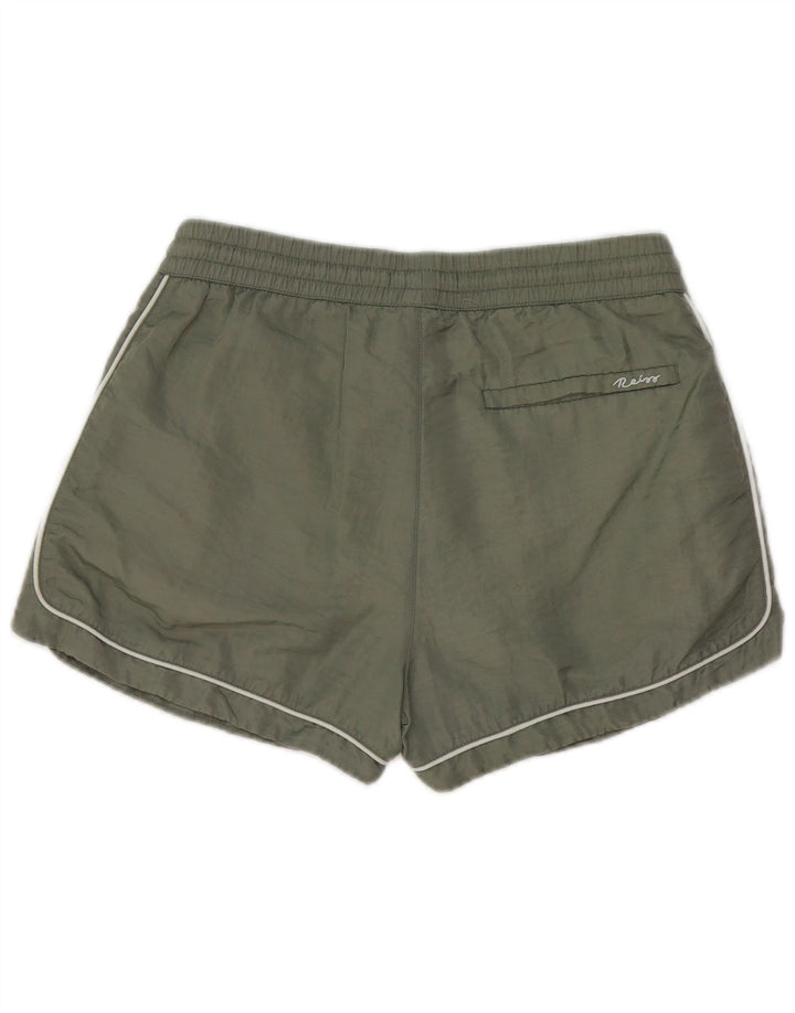 Shorts de natação masculino Reiss pequeno poliéster verde