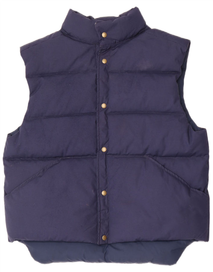 Colete acolchoado masculino Tempco UK 42 XL azul marinho poliéster