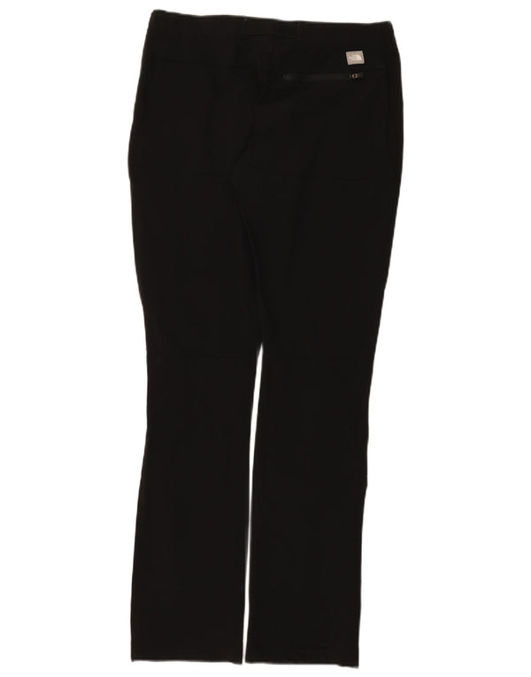 Calça feminina reta casual The North Face pequena W27 L32 nylon preto