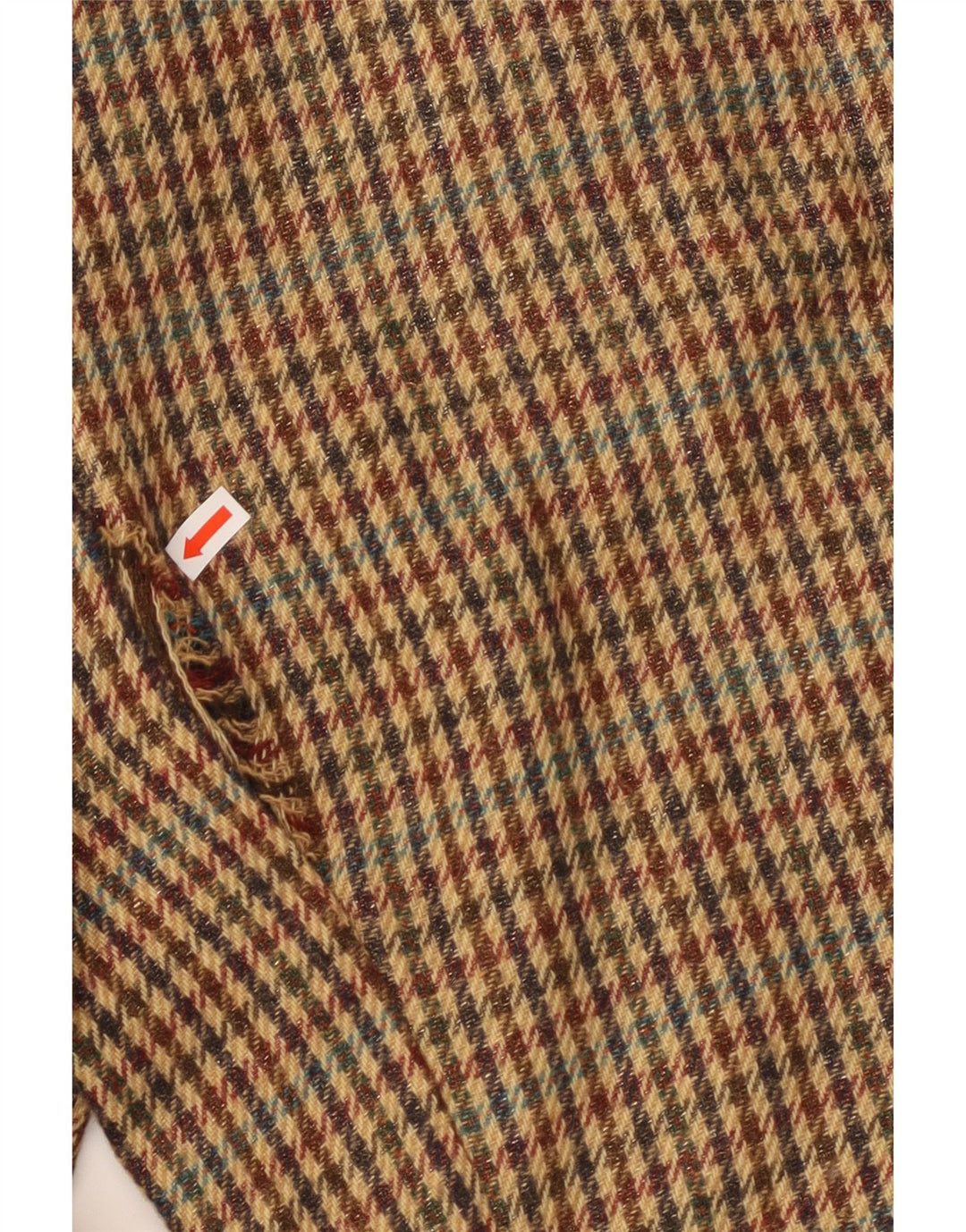 Jaqueta blazer feminina RICH & ROYAL com 1 botão EU 38 marrom médio Houndstooth