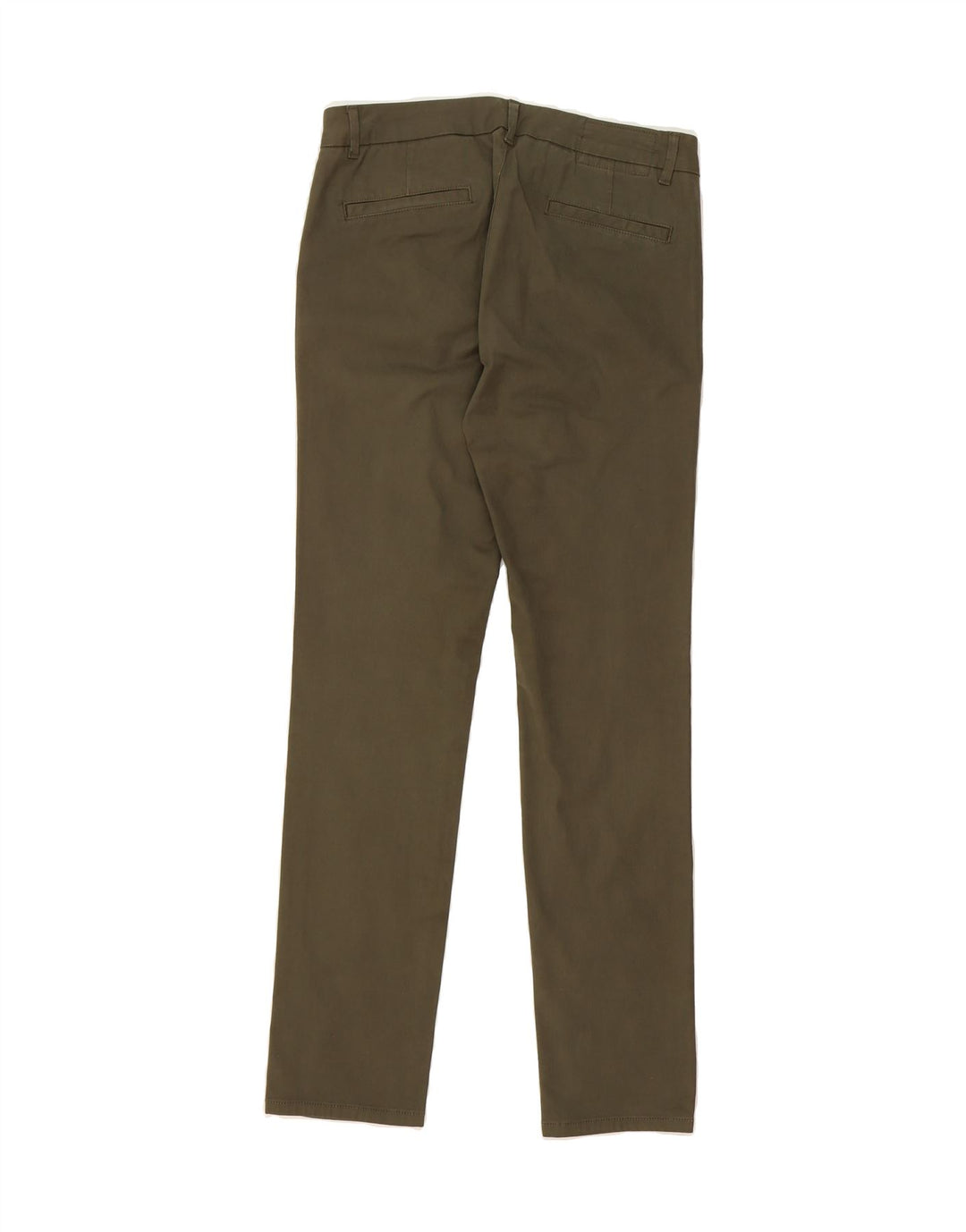 SUN68 Womens Slim Chino Trousers W27 L30 Khaki Cotton Vintage Sun68 and Second-Hand Sun68 from Messina Hembry 