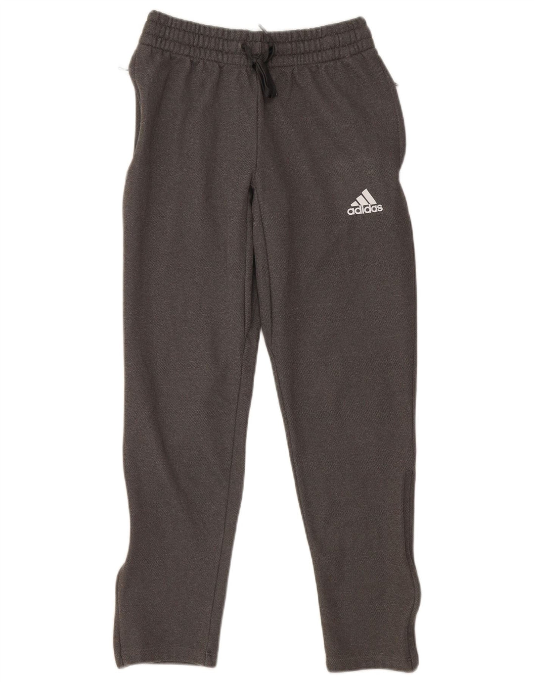 Adidas Mens Calças de treino Joggers Pequeno Poliéster Cinza