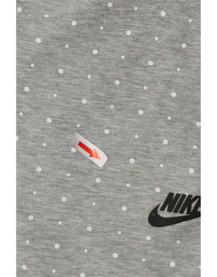 Nike Mens Cargo Sport Shorts Pequeno Algodão Manchado Cinza