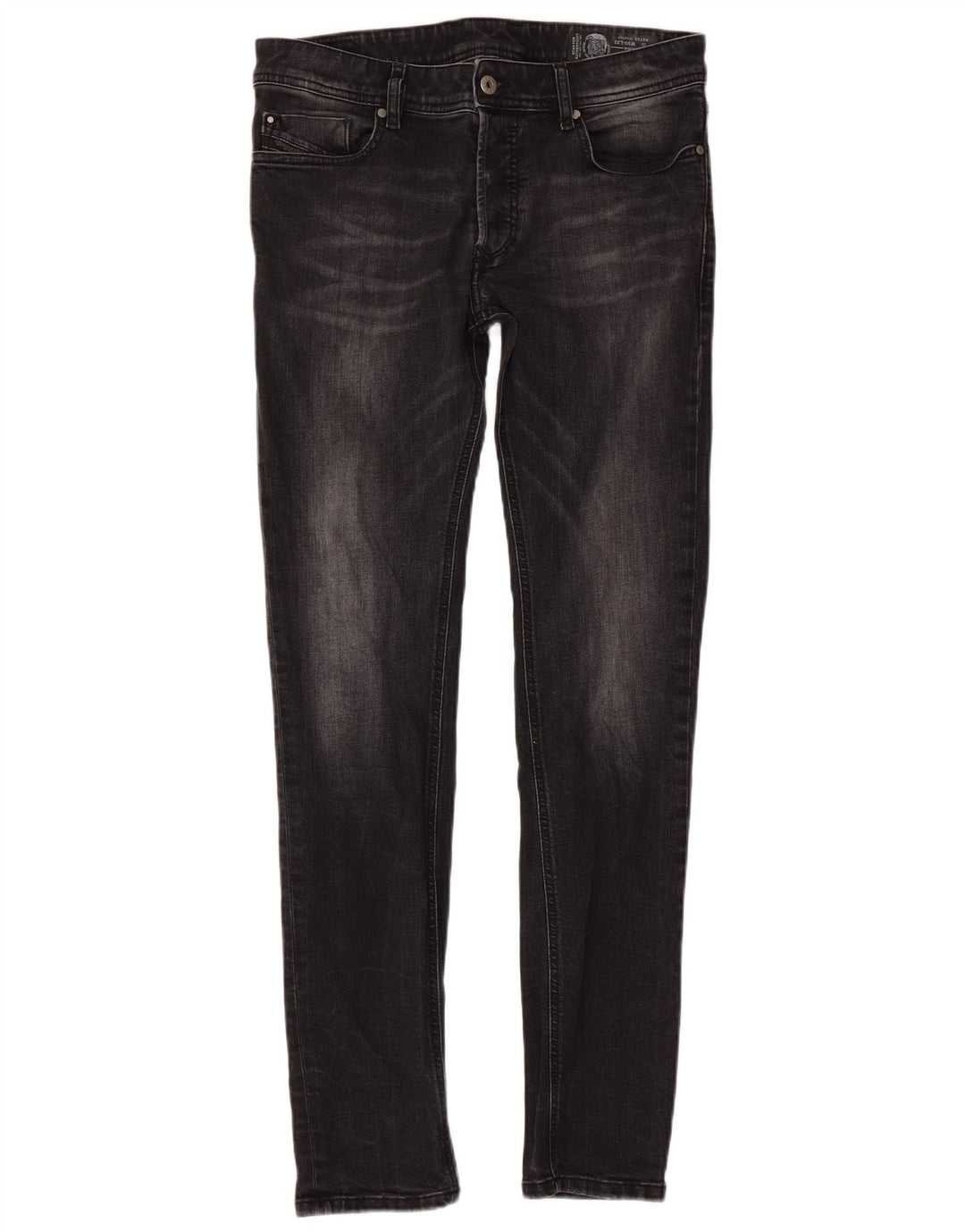 Jeans skinny masculino DIESEL W30 L32 algodão preto