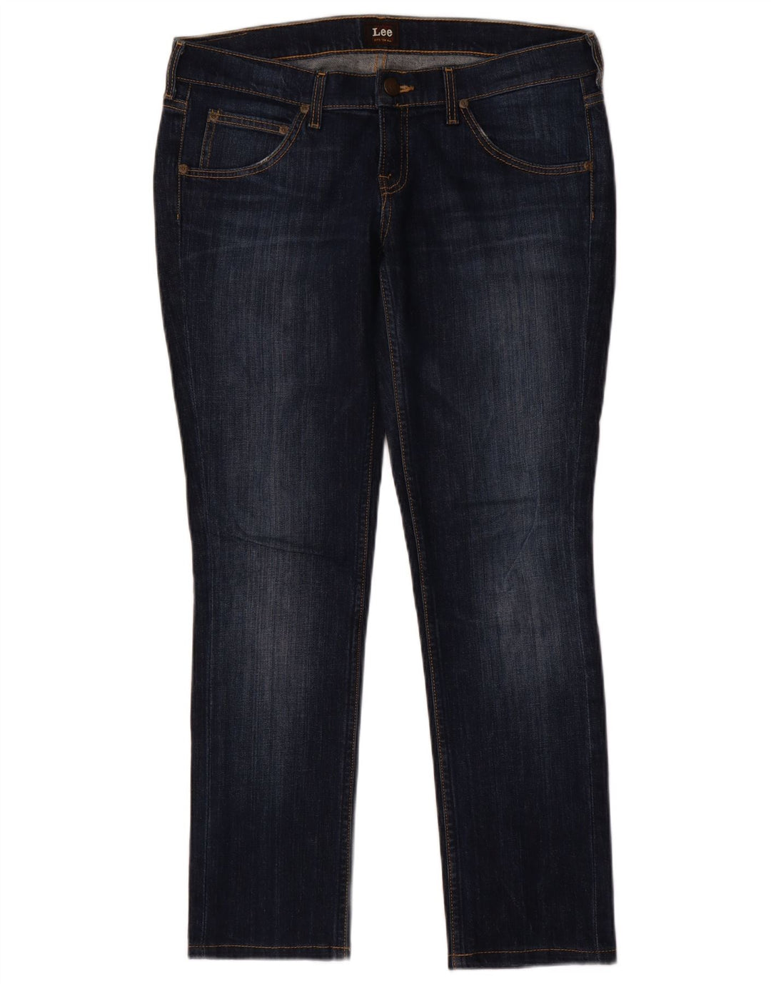 LEE Womens Lynn Narrow Slim Jeans W31 L29 Azul Algodão