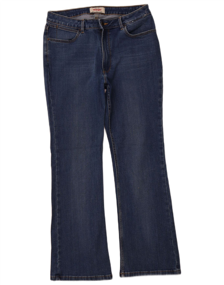 Jeans bootcut feminino WRANGLER W31 L30 algodão azul