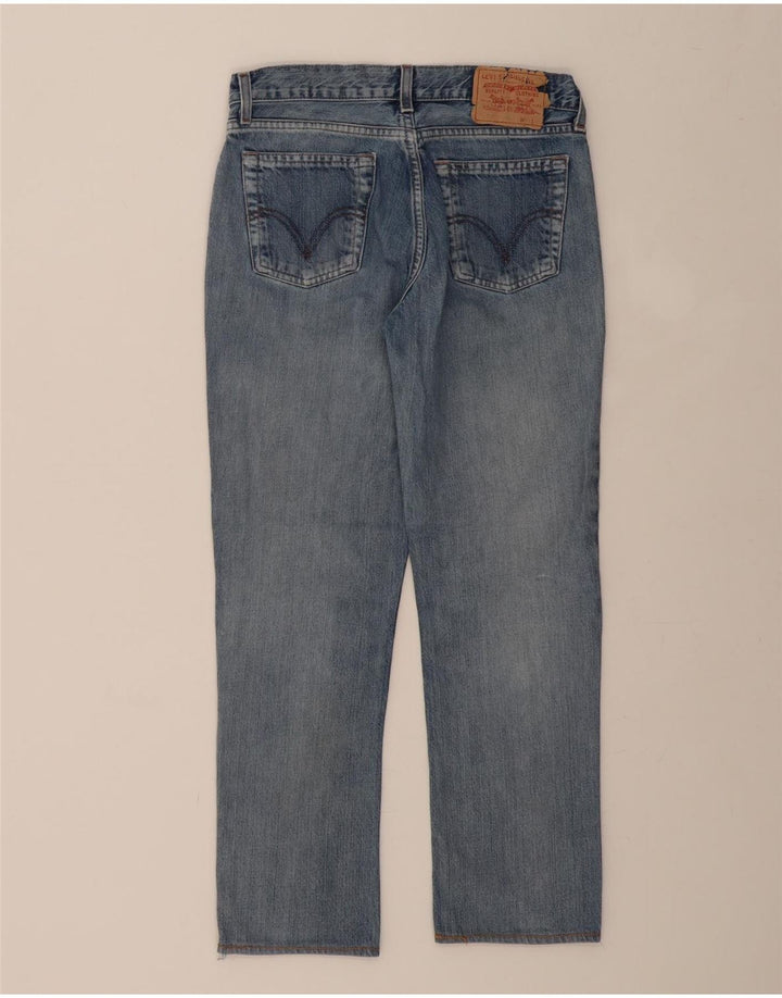 Jeans retos masculinos Levi's W29 L27 algodão azul