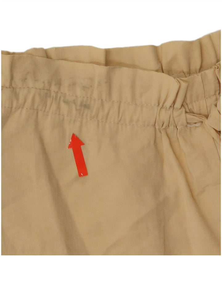 Calça quente feminina Zara Reino Unido 4 XS W24 Bege Modal