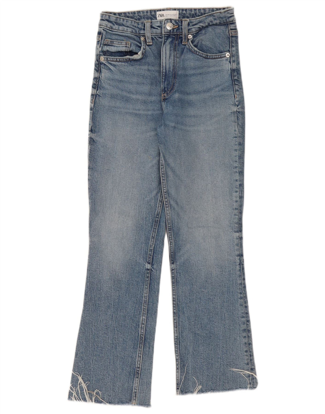 Zara Jeans Bootcut Feminino EU 34 2XS W24 L26 Azul
