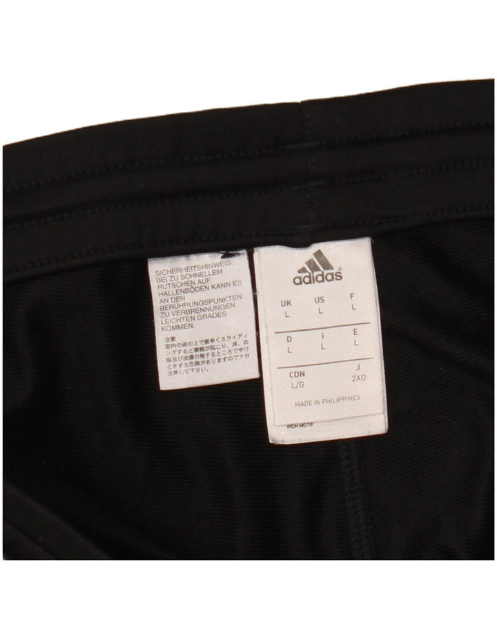 Adidas Mens Treino Calças Joggers Grande Poliéster Preto