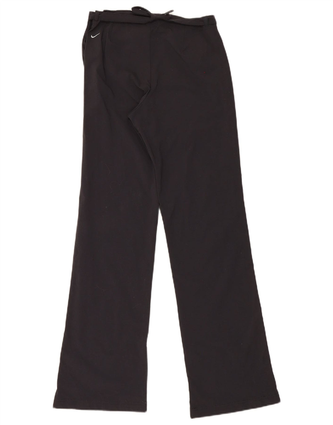 Calça de treino feminina Nike UK 8/10 pequena preta nylon