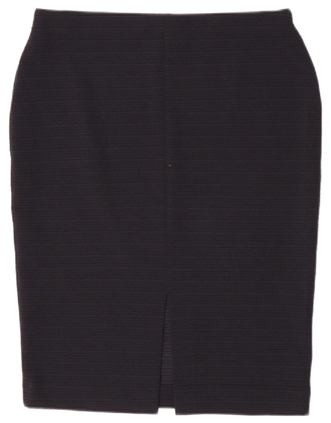 Saia lápis feminina Marks & Spencer UK 12 médio W30 azul marinho poliéster
