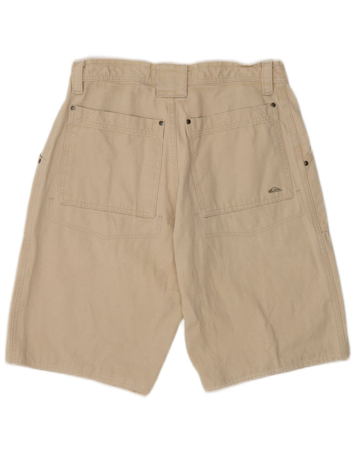 Quiksilver Mens Casual Shorts Médio W32 Bege
