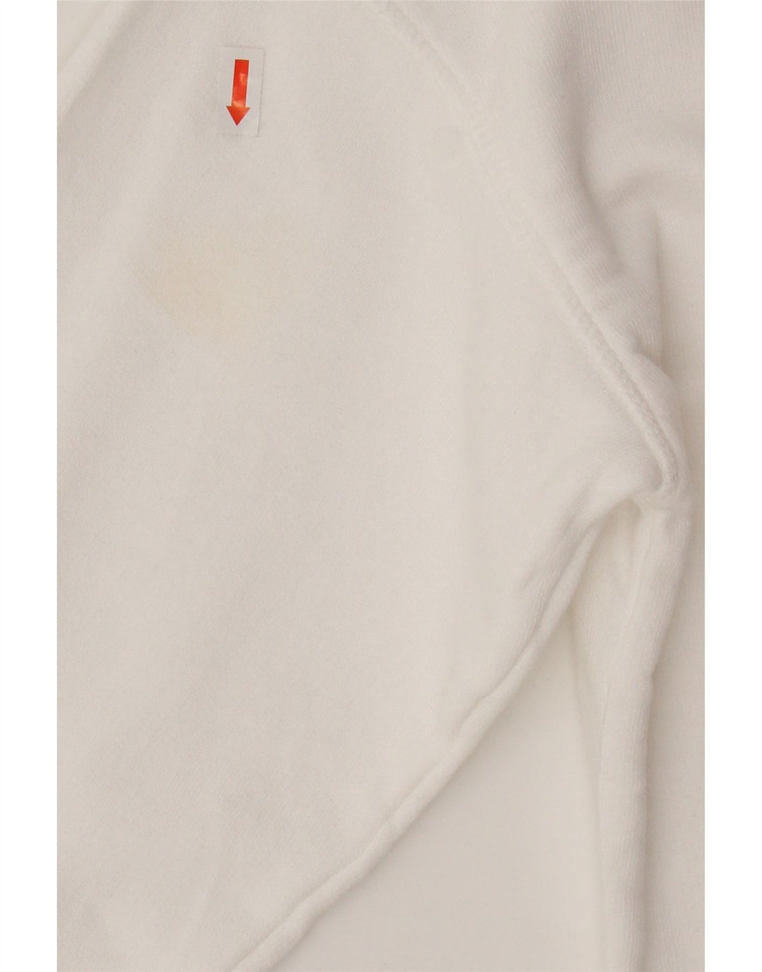 Suéter feminino Rifle com estampa gráfica UK 16 grande algodão branco