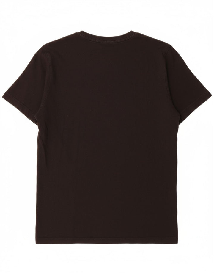 Camiseta masculina PUMA Top médio algodão preto