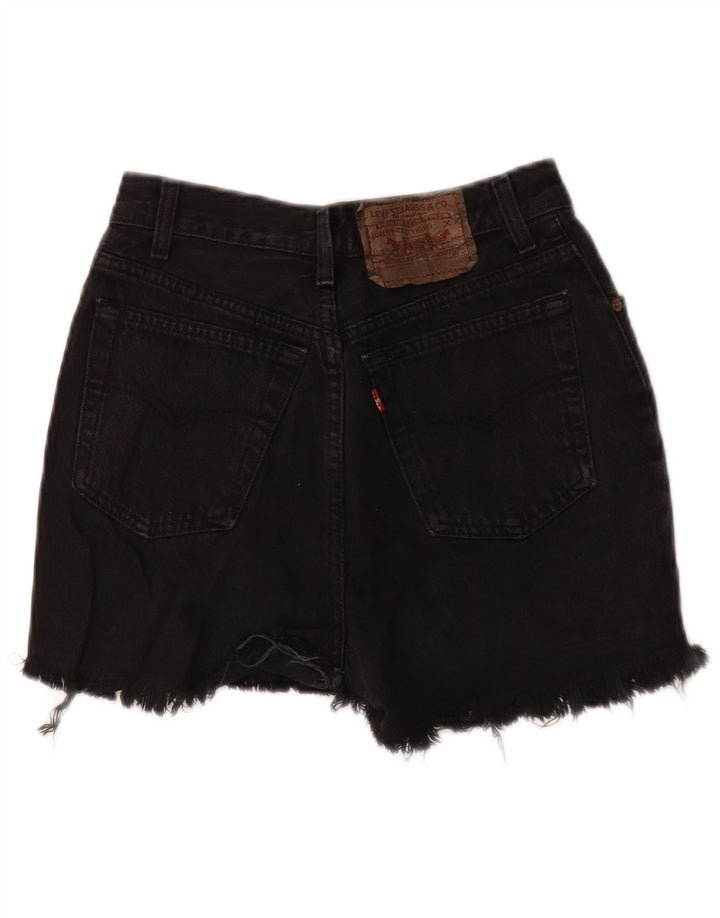 Shorts jeans feminino Levi's W24 XS preto