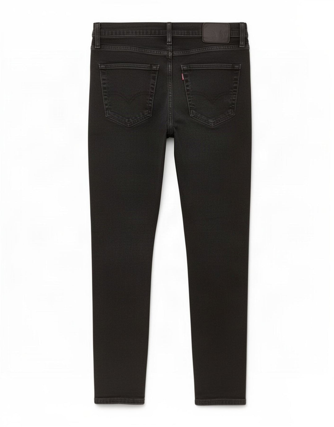Jeans femininos Levi's Slim W32 L27 algodão preto