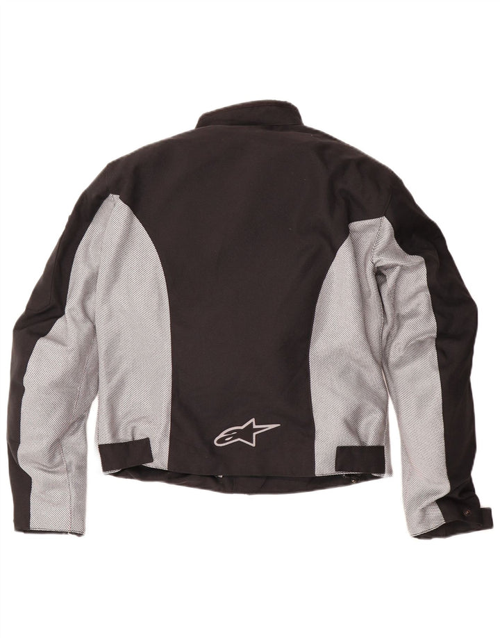 Jaqueta feminina Alpinestars Stella Racer UK 10 pequena preta colorblock