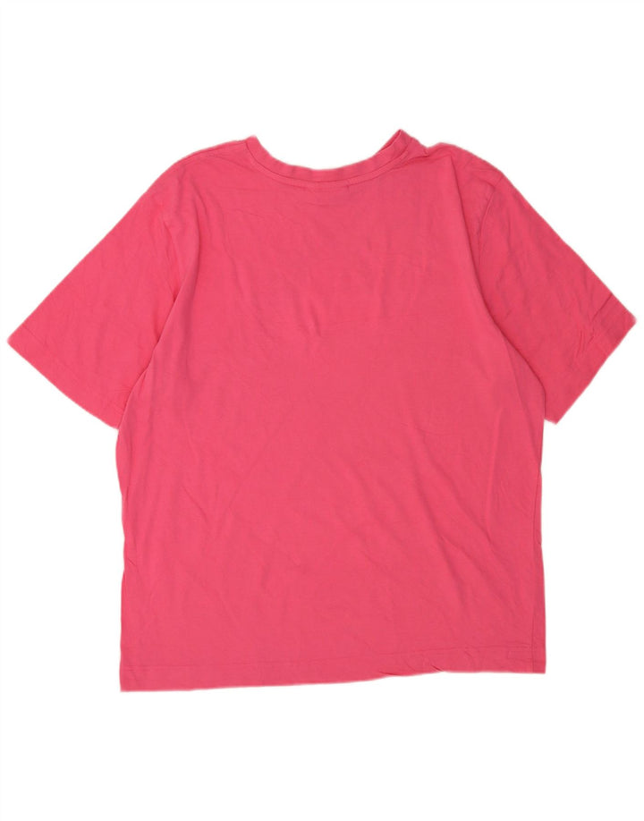 Puma Camiseta Masculina Graphic Top Grande Rosa