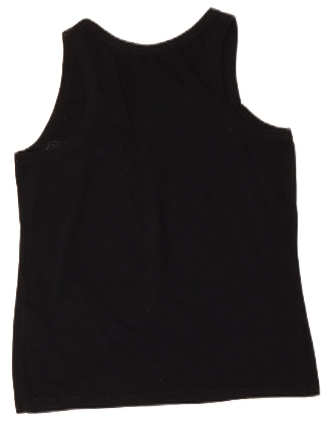 Vans feminino colete top UK 10 pequeno preto colorblock algodão