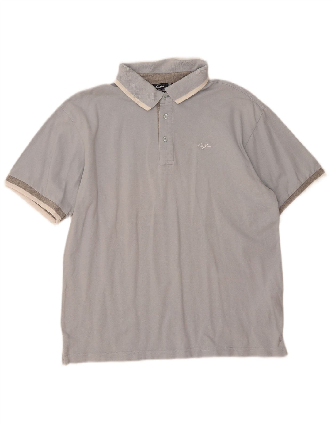 Camisa polo masculina LOTTO XL algodão azul
