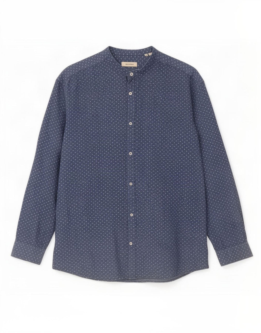 Camisa masculina Jack & Jones 2XL algodão manchado azul