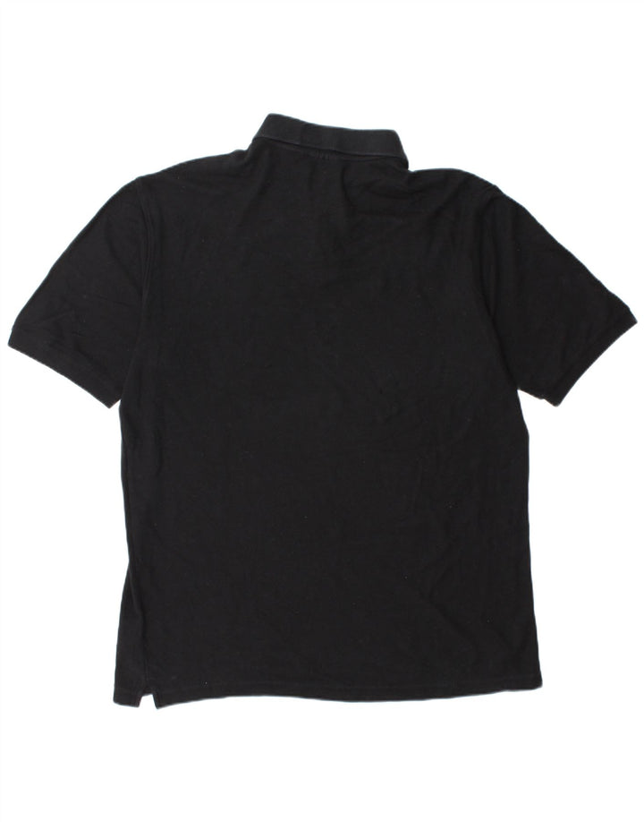 Camisa polo masculina FILA XL algodão preto