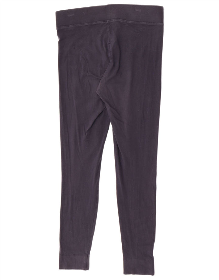 Leggings femininos Marks & Spencer Reino Unido 12 algodão azul marinho médio