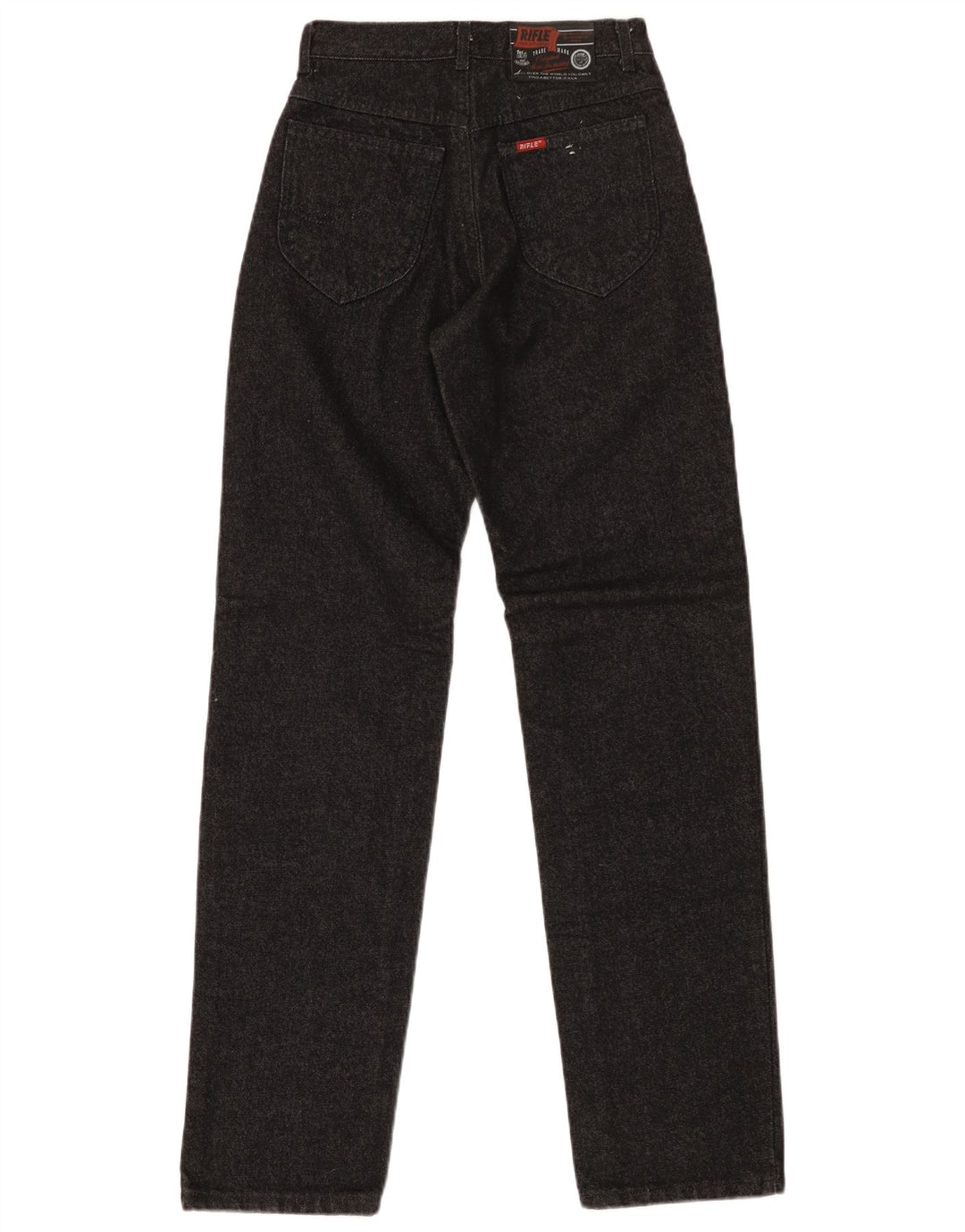 Rifle Masculino Jeans Reto W27 L34 Poliéster Preto