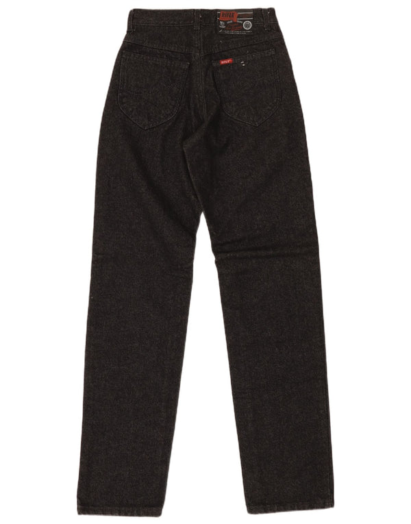 Rifle Masculino Jeans Reto W27 L34 Poliéster Preto