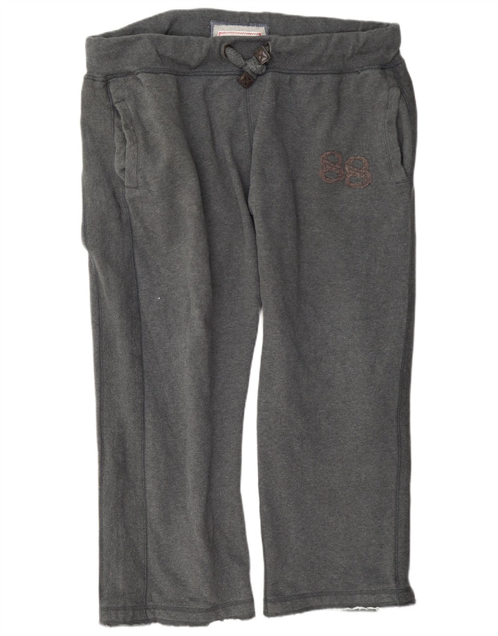 Calça de treino gráfica masculina Fat Face 2XL cinza