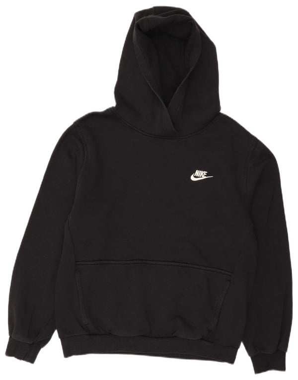 Jumper com capuz Nike Boys 13-14 anos XL preto algodão