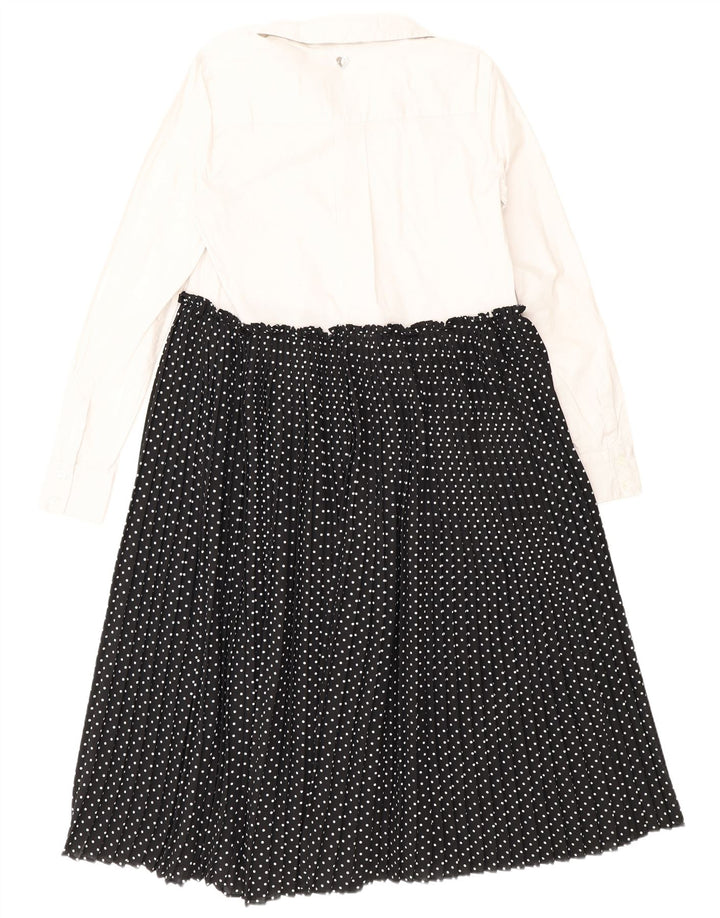 Simona Barbieri Vestido maxi feminino Twinset IT 42 bolinhas pretas médias