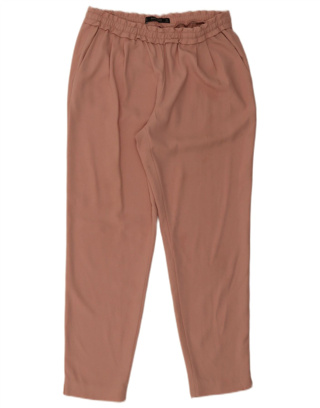 Zara Calça Chino Feminina Slim Médio W28 L28 Rosa