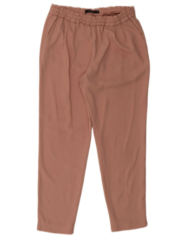 Zara Calça Chino Feminina Slim Médio W28 L28 Rosa
