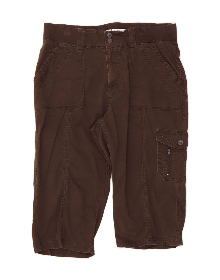 LEE Womens Easy Fit Cargo Shorts W32 Large  Brown Vintage Lee and Second-Hand Lee from Messina Hembry 