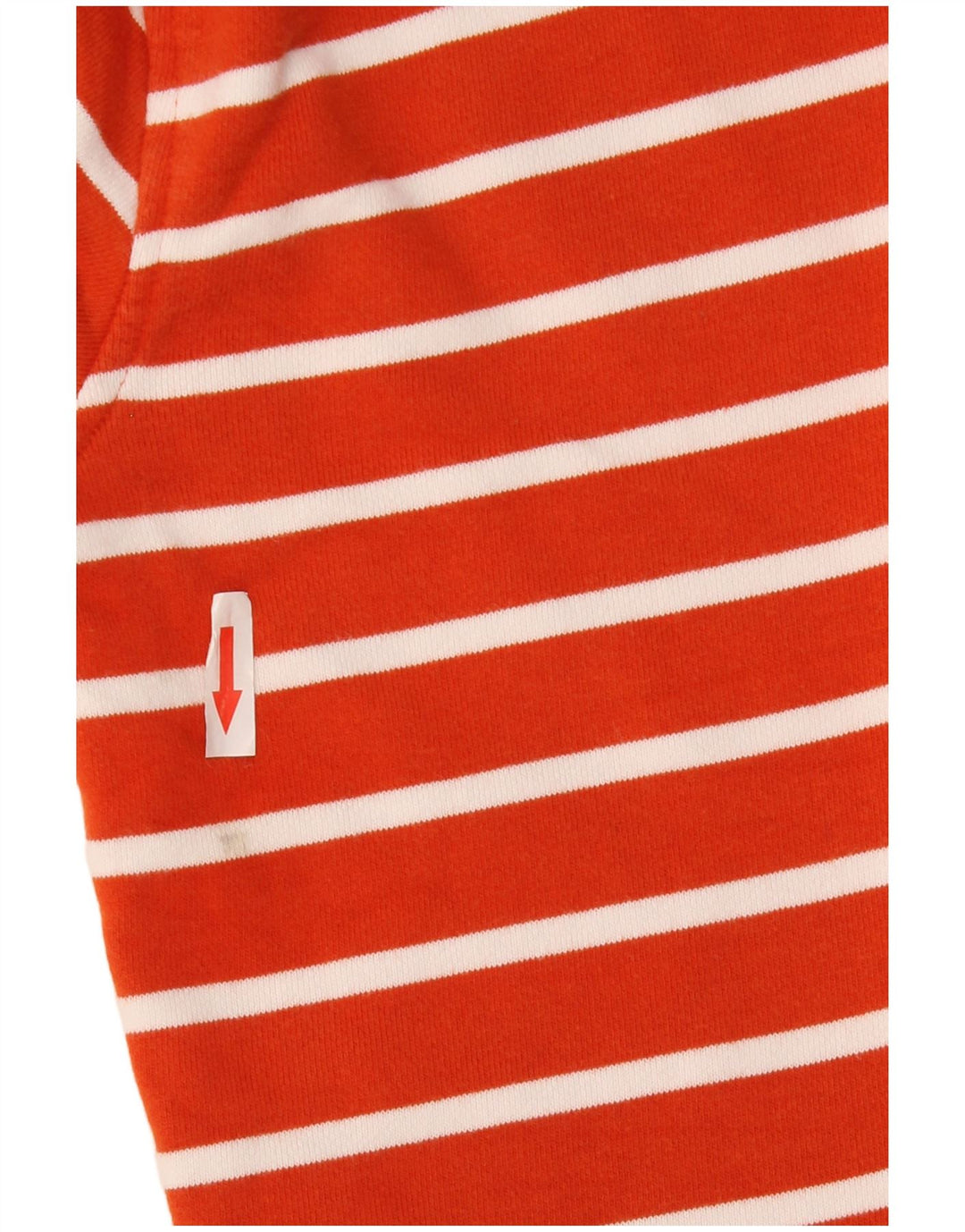 Suéter feminino Marks & Spencer UK 14 listrado laranja médio