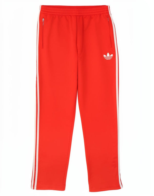 Calça Adidas Mens Treino Médio Poliéster Vermelho