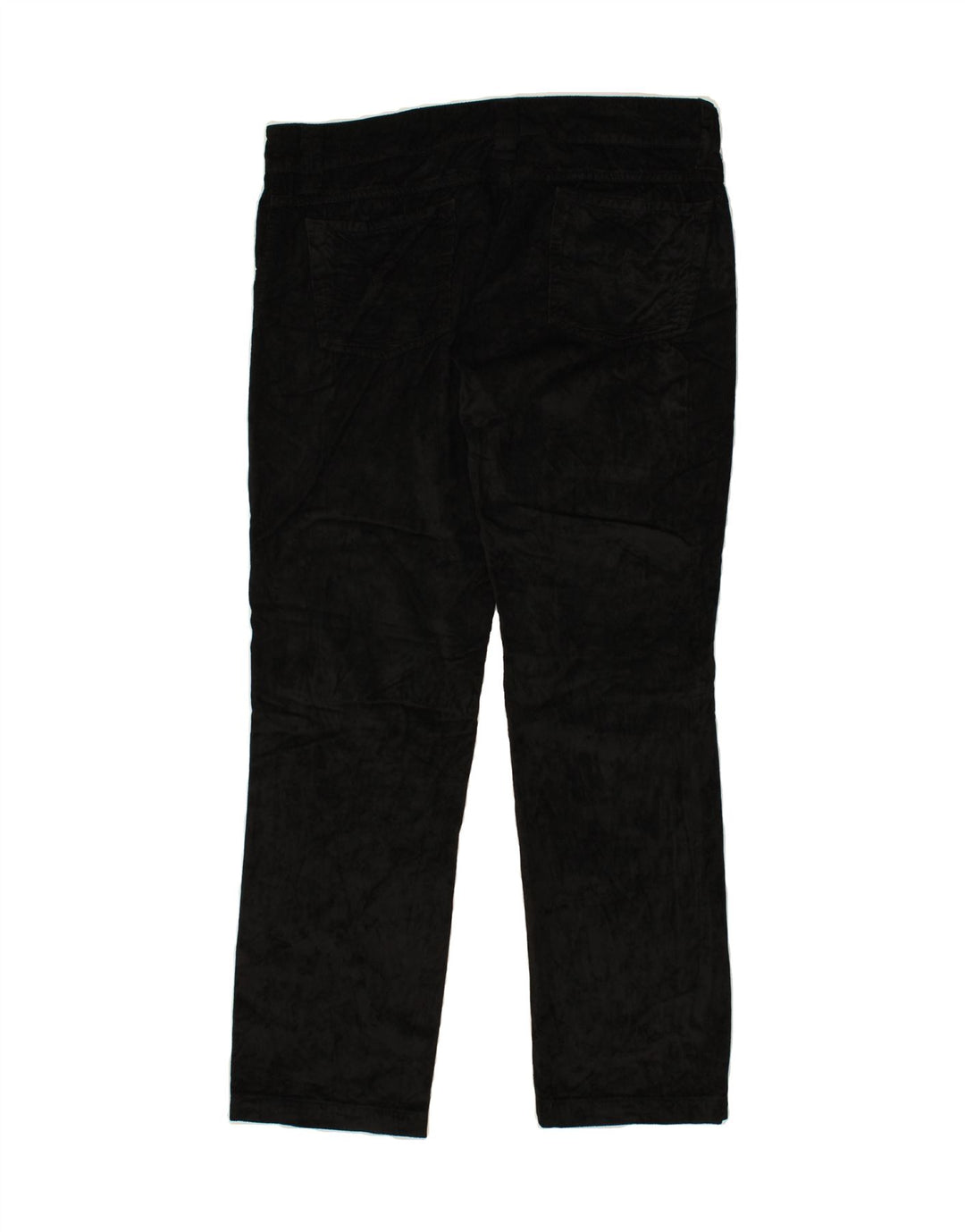 ICEBERG Womens Straight Corduroy Trousers W30 L30  Black Vintage Iceberg and Second-Hand Iceberg from Messina Hembry 