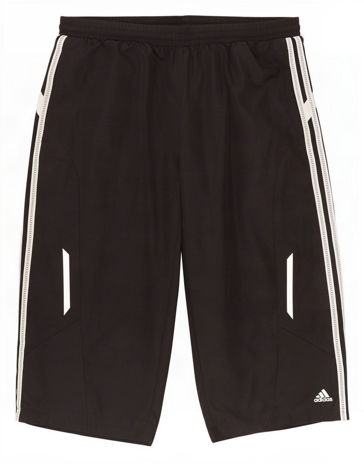 Adidas Mens Clima 365 Bermuda Sport Shorts Grande Poliéster Preto