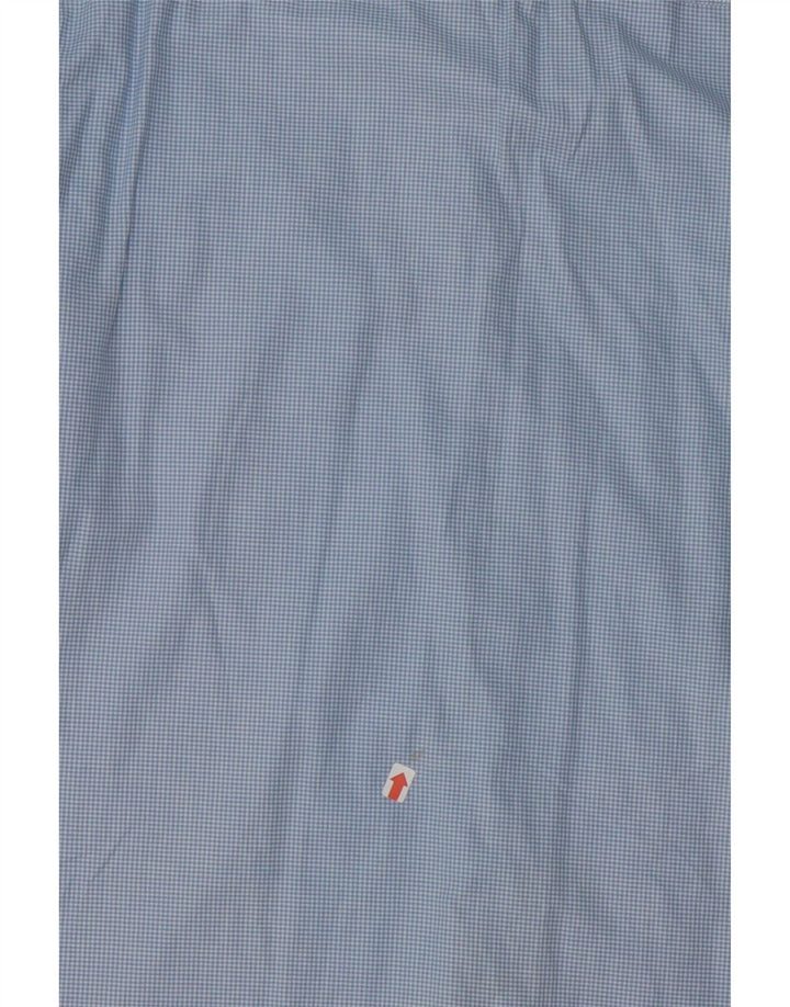 IZOD Mens Shirt Large Blue Check Cotton Vintage Izod and Second-Hand Izod from Messina Hembry 