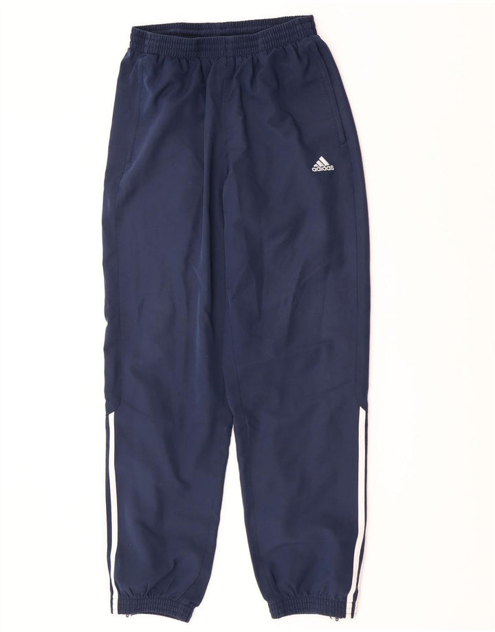 Adidas Mens Treino Calças Joggers Médio Azul Marinho Poliéster