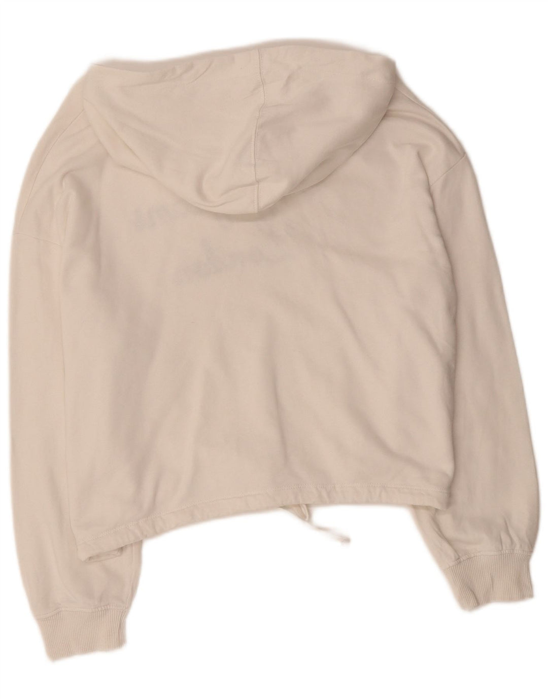Suéter feminino com capuz estampado oversized PEPE JEANS Reino Unido 14 médio branco