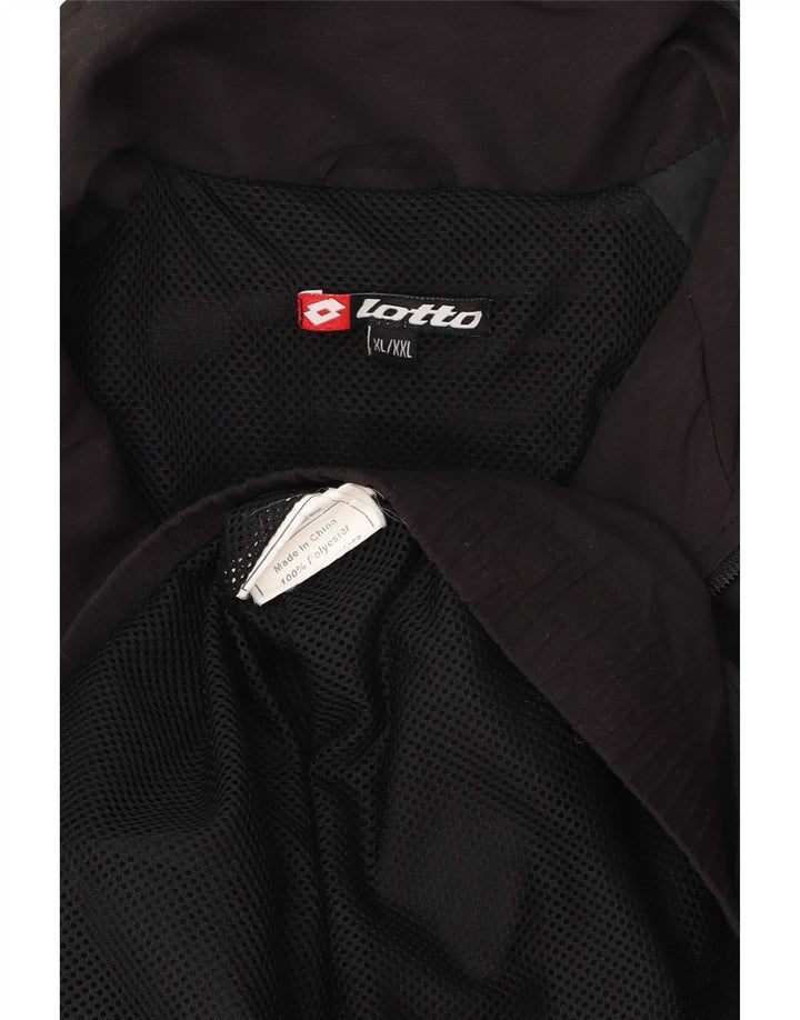 Lotto Mens Treino Top Jaqueta XL Poliéster Preto