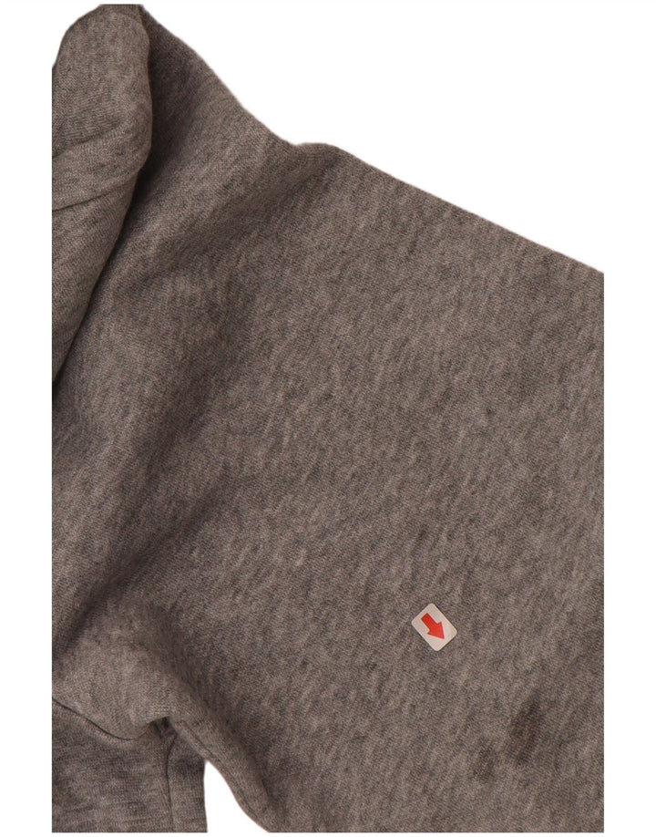 PUMA Mens Graphic Hoodie Jumper Médio Algodão Cinza
