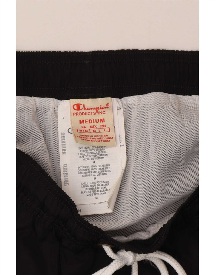 Shorts de natação masculino Champion médio preto poliéster
