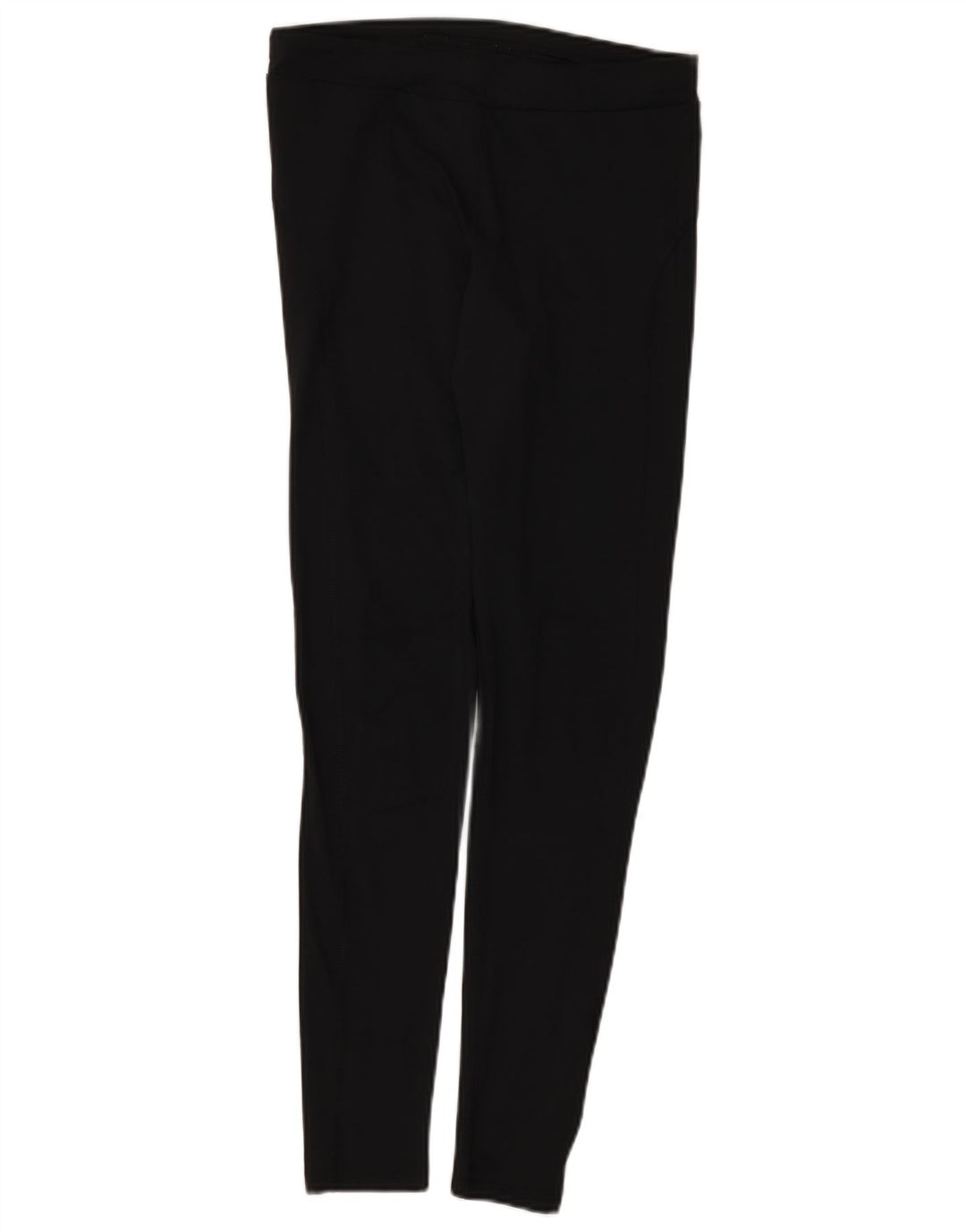 Leggings femininos Marks & Spencer UK 12 poliéster preto médio